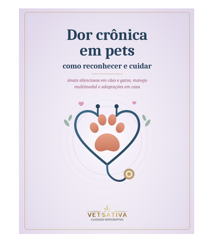 E-book Dor Crônica em Pets - Cmo reconhecer e cuidar